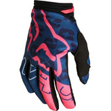 Guantes Fox 180 Skew Mujer Azul