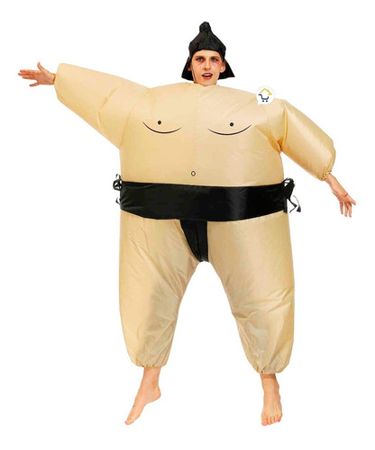 Disfraz Inflable Sumo Traje Luchador Fiesta Halloween Of460