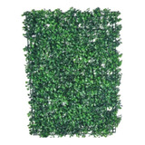 Panel Decorativo Sintético Verde 60x10 Set De 10 Piezas