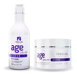 Tree Liss Kit 2x1 Vegano Age Color Silver Sh + Máscara 250g