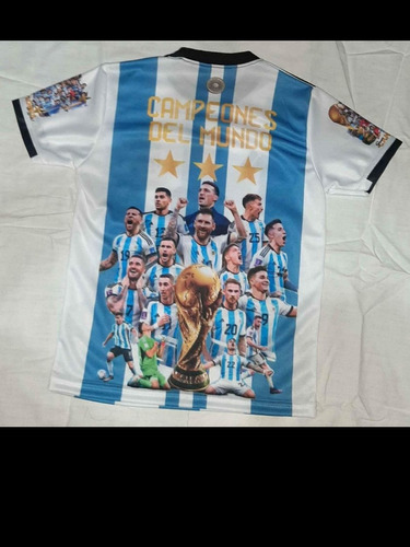 Camisetas Argentina Lote Tales 4, 6, 8 Y 10.