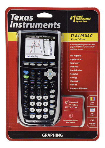 Texas Instruments Ti-84 Plus C Edición Plateada