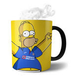 Taza Magica Fondo Cruz Azul Simpson