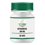 Cetoconazol 100 Mg Pote 30 Cápsulas - Uso Veterinário