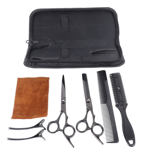 Tijeras Barbero Estilista Para Cortar Cabello Kit De Tijeras