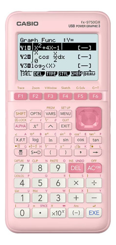 Calculadora Graficadora Casio Fx 9750 Giii Pink Edition 