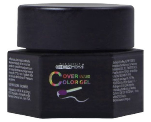 Gel Paint Cover Color Uv/led Gel Cherimoya Uñas Esculpidas