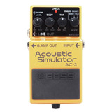 Pedal Boss Acoustic Simulator Ac3 Simulador Acústica