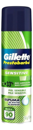 Gillette Espuma De Afeitar Prestobarba Piel Sensible 150gr