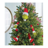 Grinch Figuras Decorativas Decoración Árbol De Navidad 5 Pcs