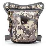 Bolsa Piernera Motociclista Hombre Tactica Militar Campismo