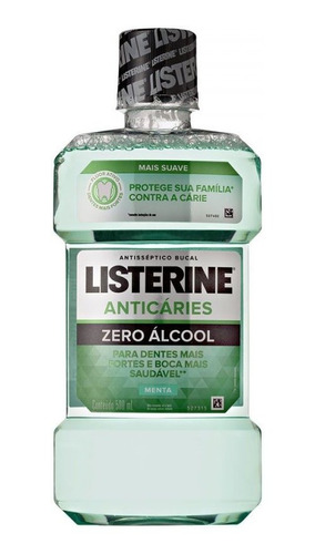 Enxaguante Bucal Sem Álcool Listerine Menta