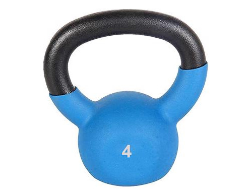 Pesas Rusa Kettlebell 4kg Fitness Fundicion Mancuerna Hierro