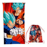 Toalla De Playa Dragon Ball Z 70 X 140 Cms