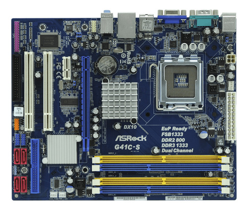 Motherboard Asrock G41c-s Ddr2/ddr3 + Micro Dual Core E5400