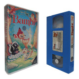 Bambi Vhs, Película Original De Walt Disney, Videovisa