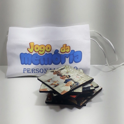 Jogo Da Memória Personalizado Com Fotos 25 Pares Cognitivo