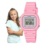 Relógio Casio Infantil Digital Rosa La-20wh-4a1df