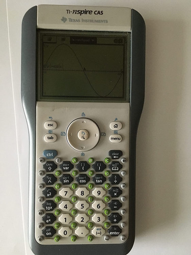 Texas Instruments Ti-nspire Cas - Calculadora (bolsillo, Bat