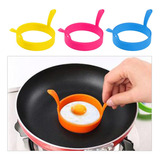 Molde De Silicona Para Escalfar Huevos Fritos, Tortitas, Ute