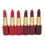 Labiales Matte Fashion Colour Romantic Beauty  6 Uds