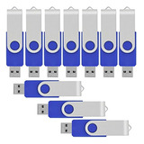 Vicfun 10 Unidades De Unidad Flash Usb De 4 Gb 4g Usb 2.0 Un