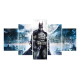 Cuadro Decorativo Batman Arkham Moderno 125cm Por 70cm 