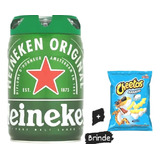 Barril Chopp Heineken 5 Litros Cheio Original Envio Imediato