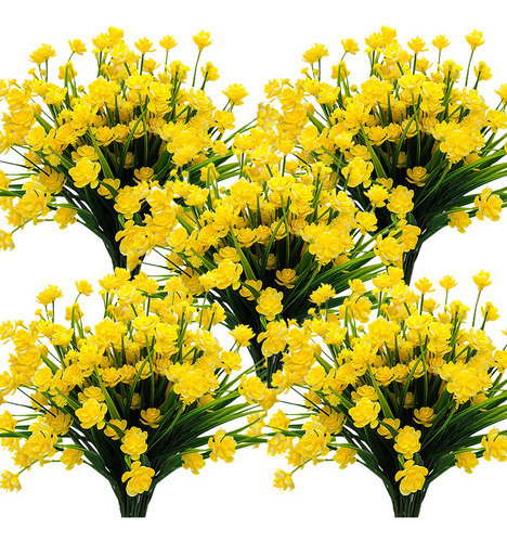 Grunyia - 10 Paquetes De Flores Artificiales Al Aire Libre