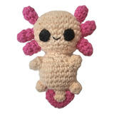 Ajolote Muñeco Amigurumi Tejido Crochet