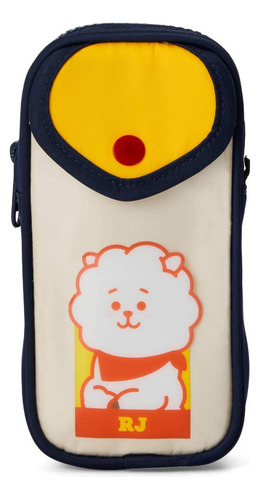 Bt21 Rj Character - Estuche De Maquillaje Retro Con Cremalle