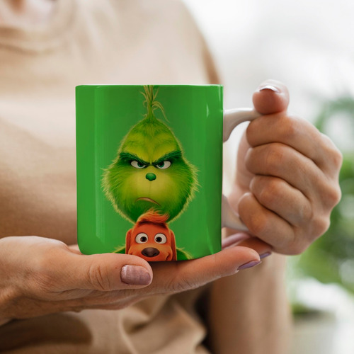 Caneca Grinch Personalizada Não Toque Na Minha Caneca