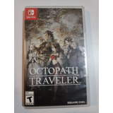 Caja Sola Sin Juego Sin Manual Octopath Traveler Switch 