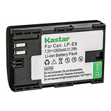 Batería De Cámara Lp-e6 Para Canon Eos - 2500 Mah.