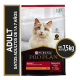 Alimento Gato Adulto Purina Pro Plan Cat Adult 7.5kg. Np