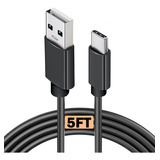 Cargador Usb Para Samsung Galaxy Z Flip 3/fold (negro1.5m)