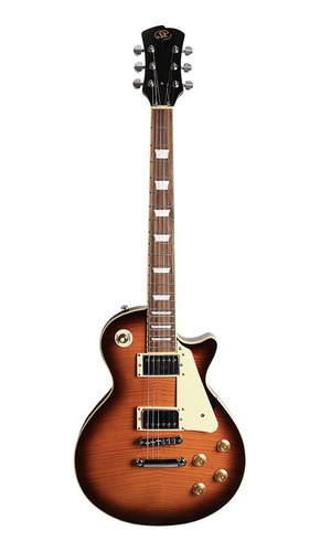 Guitarra Sx Les Paul Ef3 Ds Sunburst 2 Humbucker Honey Burst