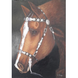 Cuadro Al Oleo Caballo Hiperrealista Original Firmafilippo