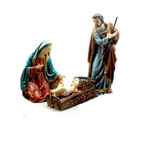 Pesebre De Navidad Jesus Maria Y Jose Navideño 91cm (italy) 