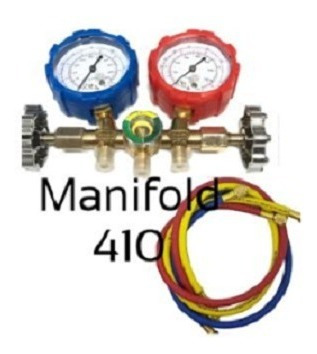 Manifold 410 Ideal Aire Acondicionado Con Mangueras