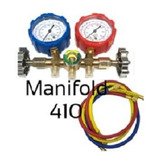 Manifold 410 Ideal Aire Acondicionado Con Mangueras