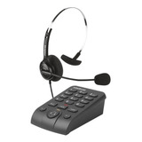 Telefone Headset Com Base Discadora Hsb 40 Intelbras