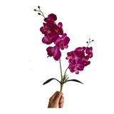 Haste Orquidea Artificial Para Arranjo Decoração Sofisticada