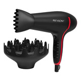 Secadora De Cabello Revlon Smoothstay Rvdr5317 Color Negro