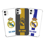 Capa Capinha Com Nome Personalizada Real Madrid