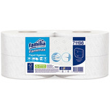 Papel Higiénico Jumbo Famimax Blanco Ht 95 Mt X 4 Und 