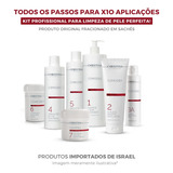 10x Aplicações Kit Limpeza De Pele Comodex - Mini Kit