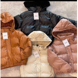 Campera Puffer Ecocuero 