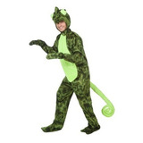 Disfraz De Camaleon Gecko Geco Lagartija Iguana Para Adultos