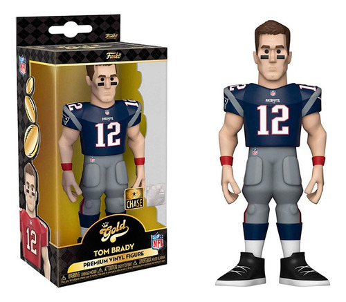 Tom Brady 5 Inch Chase Funko Vinyl Gold Nfl Patriots